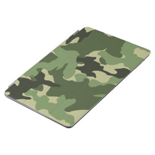 Cool Green Camo Pattern Military iPad Air Cover