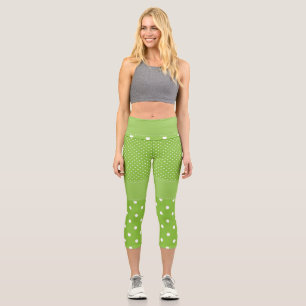 Cool Green Capri Leggings