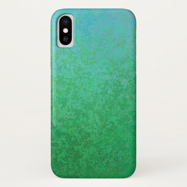 Cool Green Variations with Gradient Case-Mate iPhone Case (Back)