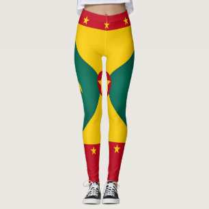 Cool Grenada Flag Fashion Leggings