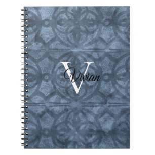 Cool Grey Watercolor Notebook
