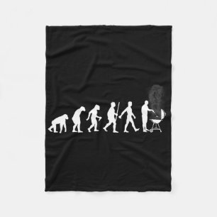 Cool Grilling For Men Women Bbq Grill Byrbeque Mea Fleece Blanket