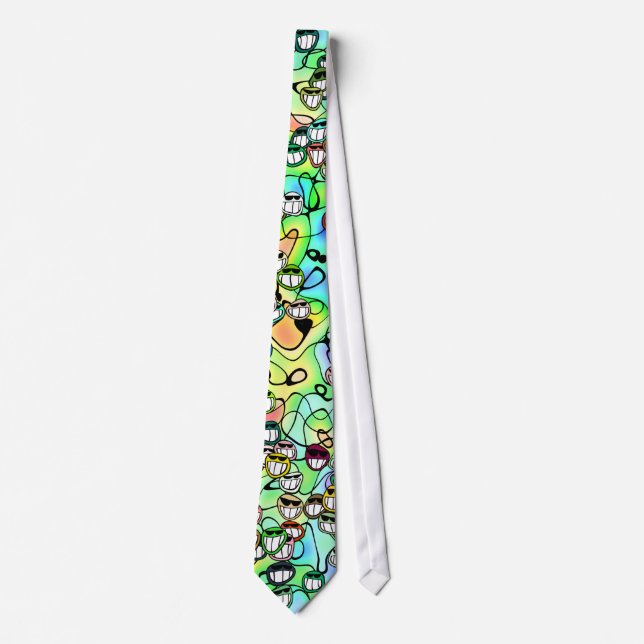 COOL GRINS Tie (Front)