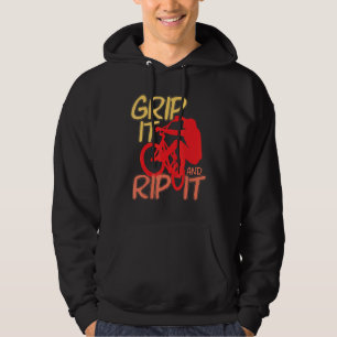 Cool Grip It Bmx And Rip It Bmx Riding Bmx Bike Bm Hoodie
