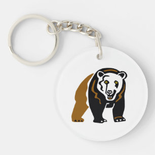 Cool Grizzly BEAR - Wildlife - Nature -  Key Ring