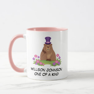 Cool Groundhog Day Groundhog   Funny February Mug