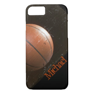Cool Grunge Basketball Personalised Case-Mate iPhone Case