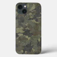 Cool Grunge Khaki Camo Pattern Background Military