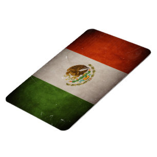 Cool Grunge Mexico Mexican Flag Magnet