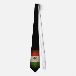Cool Grunge Mexico Mexican Flag Tie