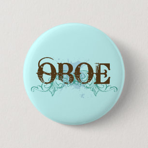 Cool Grunge Oboe Button