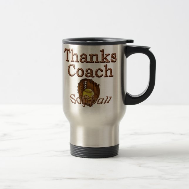 Cool Grunge SOFTBALL COACH MUGS (Right)