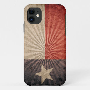 Cool Grunge Texas Flag iPhone 11 Case