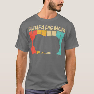 Cool Guinea Pig Design For Mum Mother Cavy Pet Rod T-Shirt