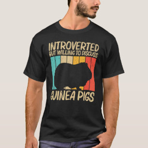 Cool Guinea Pig For Men Women Cavy Pet Rodent 1 T-Shirt