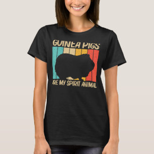 Cool Guinea Pig For Men Women Cavy Pet Rodent 3 T-Shirt