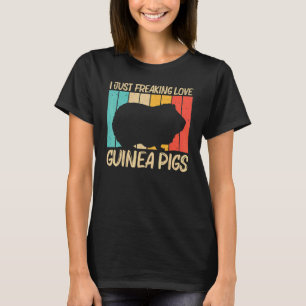 Cool Guinea Pig For Men Women Cavy Pet Rodent 7 T-Shirt