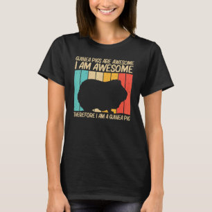 Cool Guinea Pig For Men Women Cavy Pet Rodent   T-Shirt