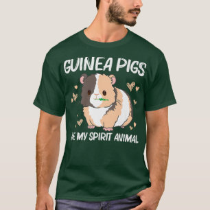 Cool Guinea Pig For Men Women Wheek Fluffy Cavy Pe T-Shirt