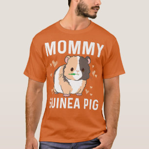 Cool Guinea Pig For Women Mom Wheek Fluffy Cavy Pe T-Shirt