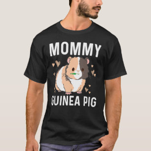 Cool Guinea Pig For Women Mum Wheek Fluffy Cavy Pe T-Shirt