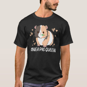 Cool Guinea Pig For Women Mum Wheek Fluffy Cavy Pe T-Shirt