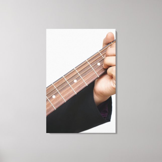Cool Guitar Canvas Print (Front)