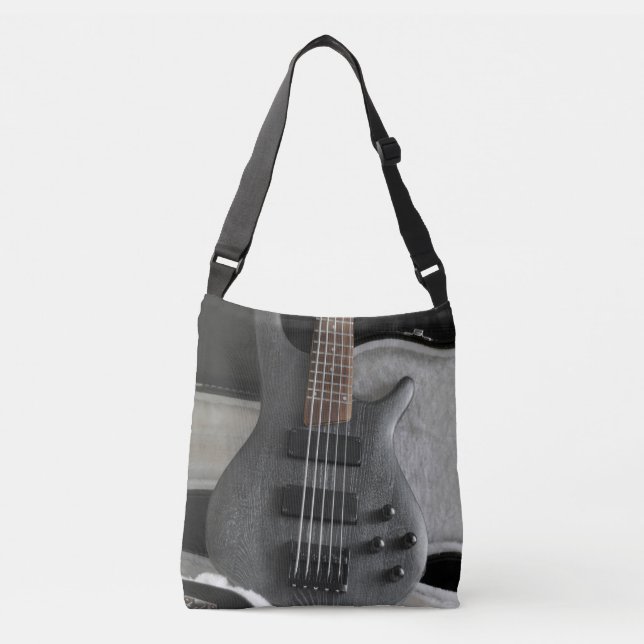 Cool Guitar Crossbody Bag (Front)