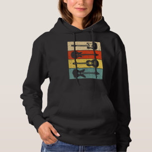Cool Guitar For Men Women Vintage Guitar  Guitaris Hoodie