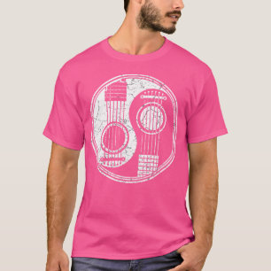 Cool Guitar Outfit With A Yin Yang Image For A Gui T-Shirt
