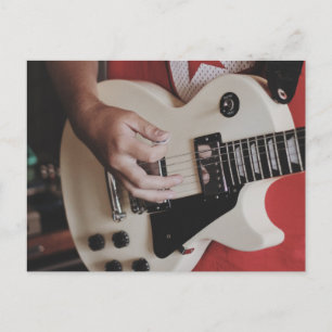 Cool Guitar Postcard