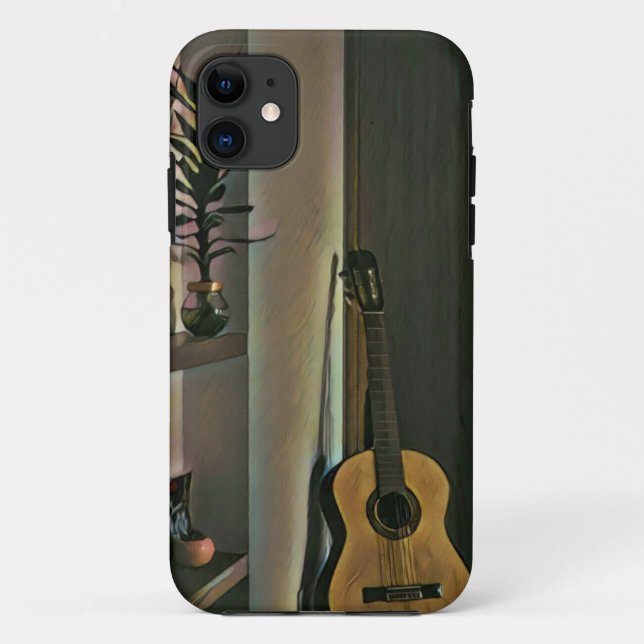 Cool guitarist gift Case-Mate iPhone case (Back)