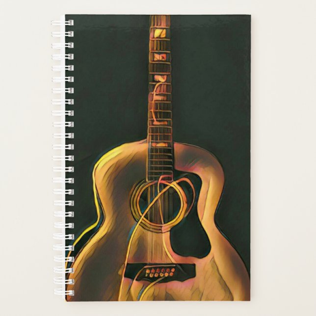 Cool guitarist gift planner (Front)