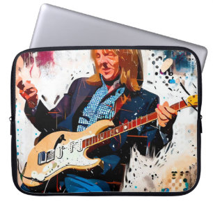 cool guitarist laptop sleeve