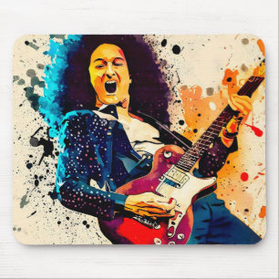 cool guitarist mouse mat