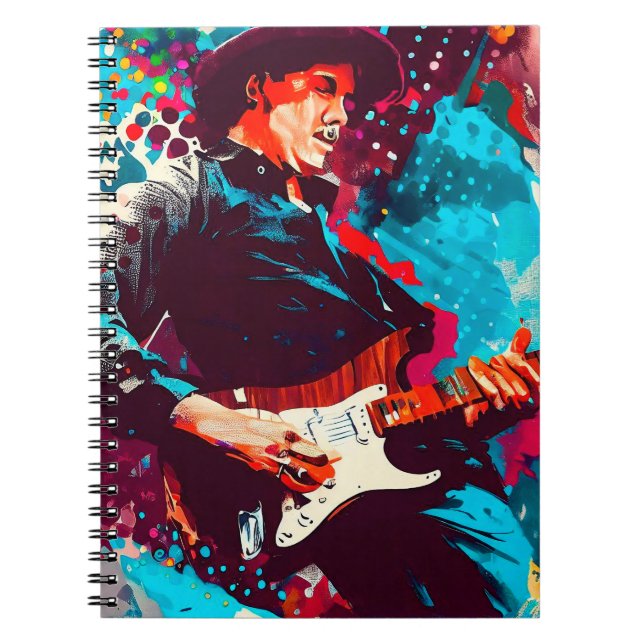 cool guitarist notebook (Front)