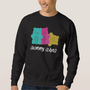Cool Gummy Gang Sweet Candy Bear Sweatshirt
