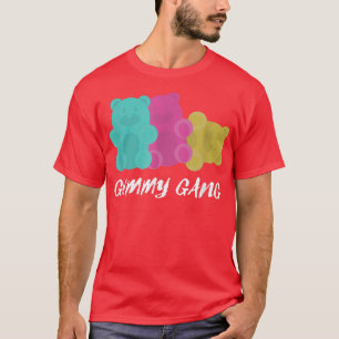 Cool Gummy Gang Sweet Lovers Candy Bear T-Shirt