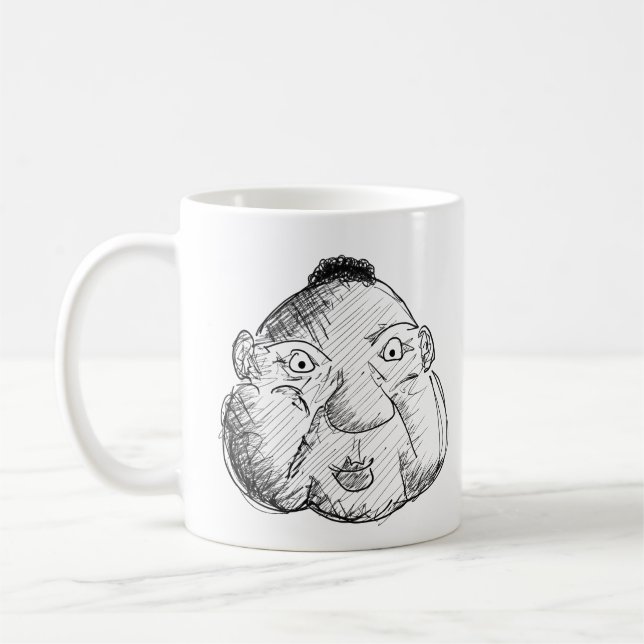Cool guy coffee mug (Left)
