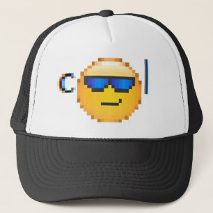 cool guy trucker hat