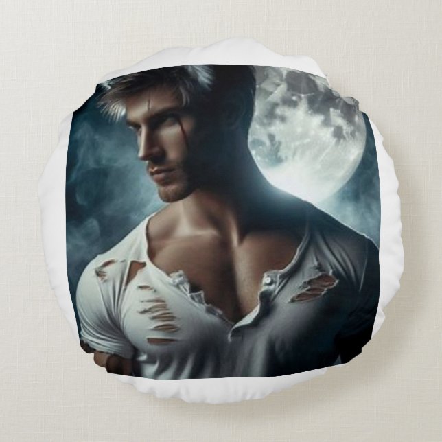 Cool Guys Puff Pillow (Back)