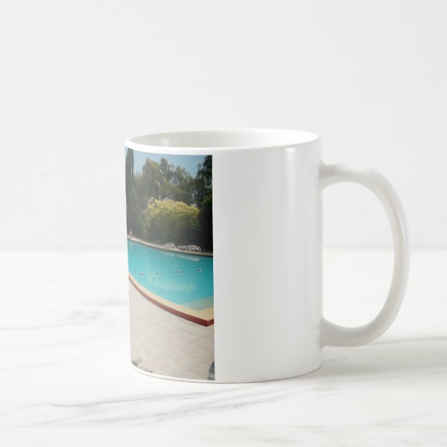 Cool Hakuna Matata Pool Side I love My Family.jpg Coffee Mug (Right)