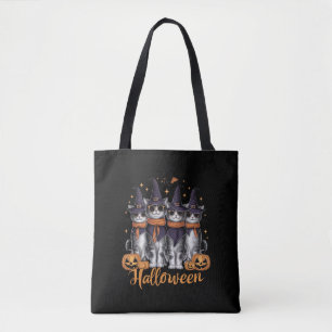 Cool Halloween Cats Gift for Daughter Gift for Her Tote Bag