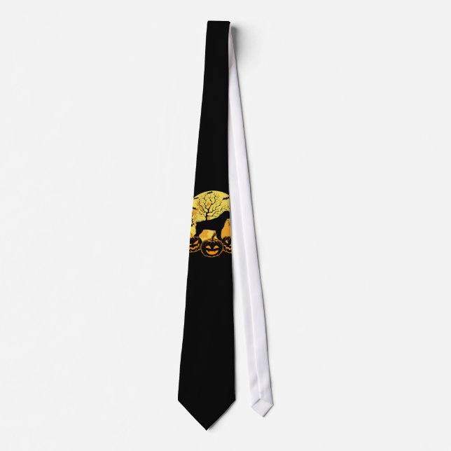 cool halloween costumes rottweiler dog lover tie (Front)