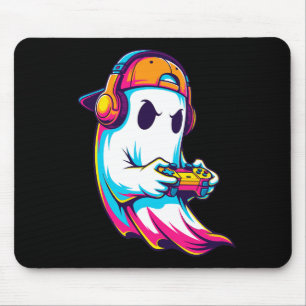 Cool Halloween Ghost Gamer Mouse Mat