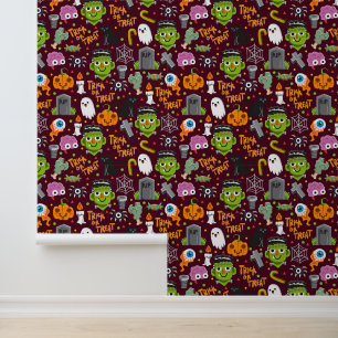 Cool Halloween mix tiled Wallpaper