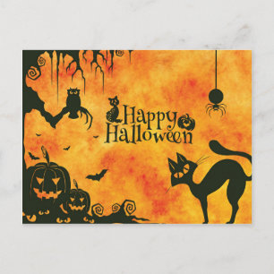 Cool Halloween Postcard