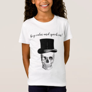 COOL HALLOWEEN Vintage Skull Tee shirt