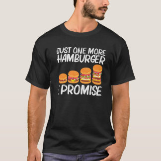 Cool Hamburger For Men Women Cheeseburger Fast Foo T-Shirt