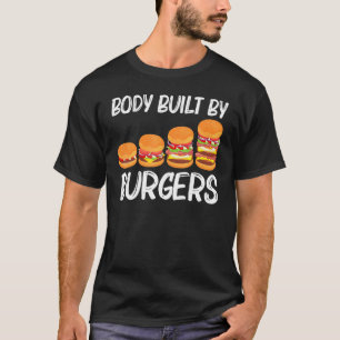 Cool Hamburger For Men Women Cheeseburger Fast Foo T-Shirt